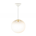 kinkiecik.pl Szklana lampa wisząca Navone 20 - DFTP, mleczny klosz 2220433001